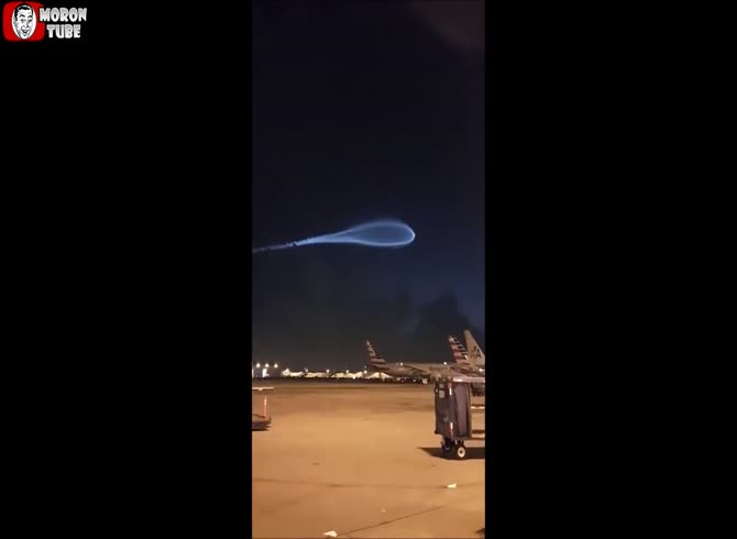 Video :The residents of Florida receive a rather unexpected present from the Atlas V rocket